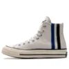 Chuck 70 Archival Stripes High Top “Branco Azul Preto”