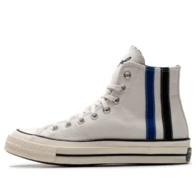 Chuck 70 Archival Stripes High Top “Branco Azul Preto”