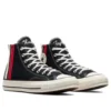 Chuck 70 Archival Stripes “Preto Branco Vermelho”