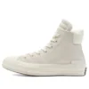 Chuck 70 com gola acolchoada, cano alto “Anodized Metals – Egret”