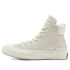 Chuck 70 com gola acolchoada, cano alto “Anodized Metals – Egret”