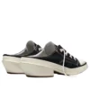 Chuck 70 De Luxe Mule de Salto Alto com Biqueira Pontiaguda “Preto”