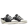 Chuck 70 De Luxe Mule de Salto Alto com Biqueira Pontiaguda “Preto”