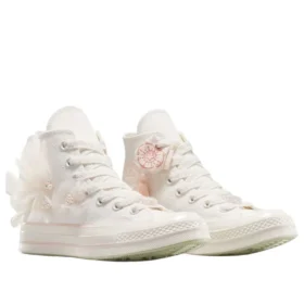Chuck 70 Hi “Branco Rosa”