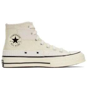 Chuck 70 Hi “Mono Patchwork – Branco Antigo”