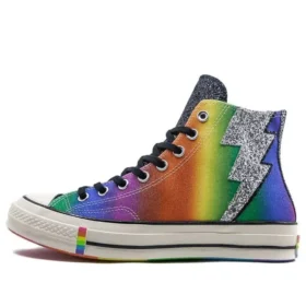 Chuck 70 Hi «Pride Shimmering Black Rainbow»