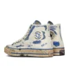 Chuck 70 High “ADER ERROR”s – Branco/Azul Imperial”