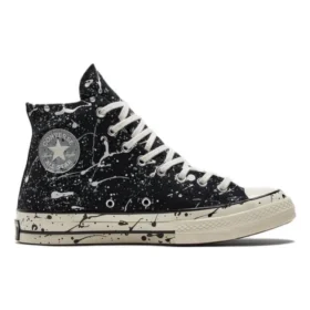 Chuck 70 High “Archive Paint Splatter – Preto”