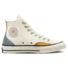 Chuck 70 High “Creme Amarelo Azul”