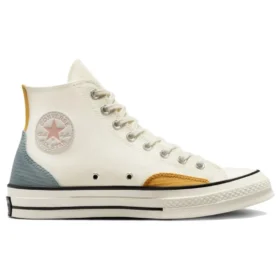 Chuck 70 High “Creme Amarelo Azul”