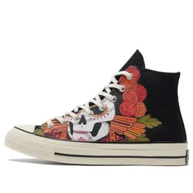 Chuck 70 High “Dia de los Muertos – Preto”
