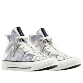 Chuck 70 High “Dull Silver”