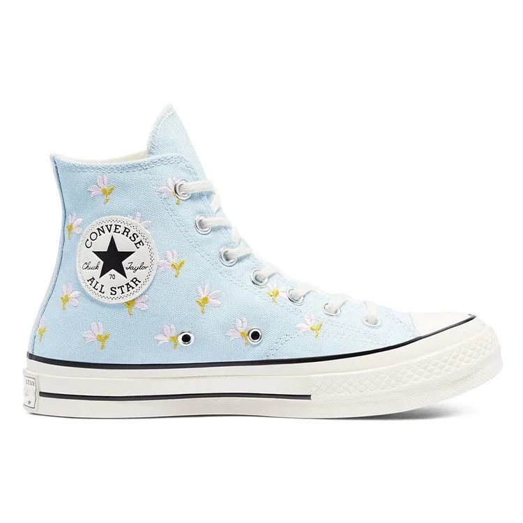Chuck 70 High “Estampado Floral Bordado – Azul Chambray” Chuck 70 High “Estampado Floral Bordado – Azul Chambray”