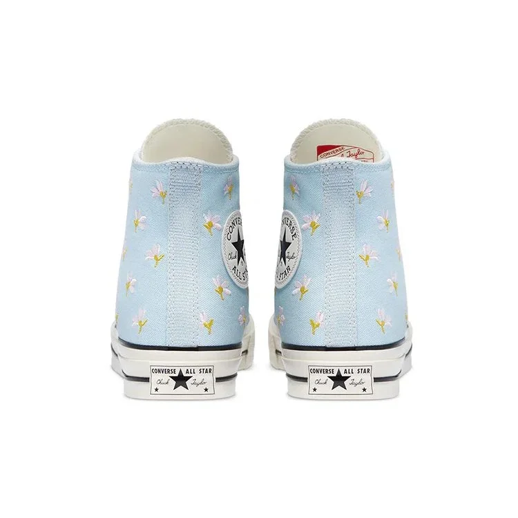 Chuck 70 High “Estampado Floral Bordado – Azul Chambray” Chuck 70 High “Estampado Floral Bordado – Azul Chambray”