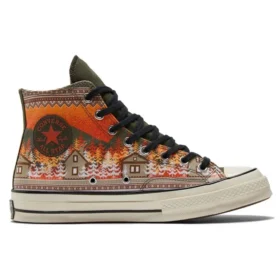 Chuck 70 High “Holiday Sweater – Laranja”