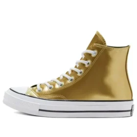 Chuck 70 High “Industrial Glam – Dourado Metálico”