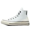 Chuck 70 High Leather “Branco Bege”