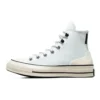 Chuck 70 High Leather “Branco Bege”