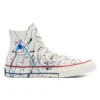 Chuck 70 High “Paint Splatter – Egret”