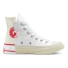 Chuck 70 High “Rivals Edition – Branco Vermelho”