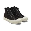 Chuck 70 High “Speckled Black Crochet”