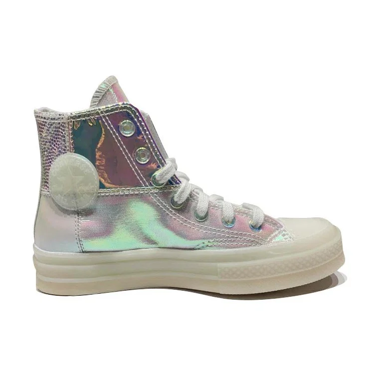 Chuck 70 High “Summer Glow – Branco Iridescente” Chuck 70 High “Summer Glow – Branco Iridescente”