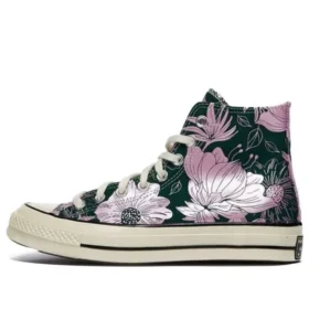 Chuck 70 High “Vintage Floral – Midnight Pink Glaze”