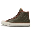 Chuck 70 High “Workwear Quilting – Verde Castanho”