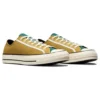 Chuck 70 Low Ox “Amarelo Escuro/Verde”