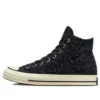 Chuck 70 Suede High “Cor sazonal – Preto”