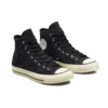 Chuck 70 Suede High “Cor sazonal – Preto”