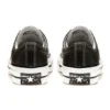 Chuck Mission-V Low Top dos anos 70, branco com riscas irregulares, “Preto e Branco”