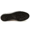 Chuck Mission-V Low Top dos anos 70, branco com riscas irregulares, “Preto e Branco”