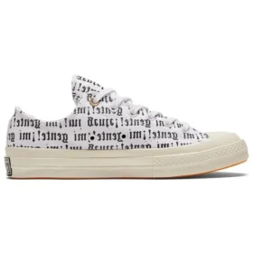 Chuck Taylor All Star 1970s “Branco Preto Laranja”