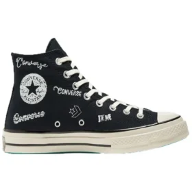 Chuck Taylor All Star 1970s Logo “Preto Branco”