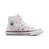 Chuck Taylor All Star 1V High Top “Branco Rosa Prateado”