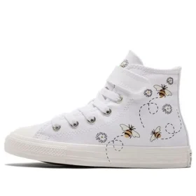 Chuck Taylor All Star 1V K “Branco Preto”