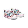 Chuck Taylor All Star 2V “Branco Vermelho”