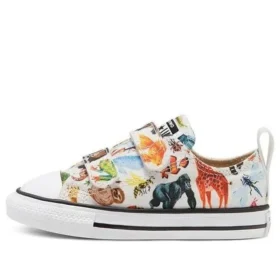 Chuck Taylor All Star 2v Little “Branco Multicolorido”