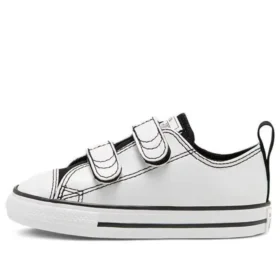 Chuck Taylor All Star 2v Little “Branco Preto”