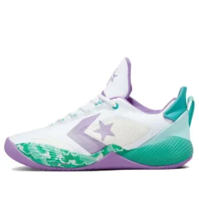 Chuck Taylor All Star BB Shift “Branco Pixel Roxo”