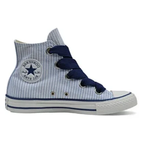 Chuck Taylor All Star Big Eyelet Seersucker “Azul”