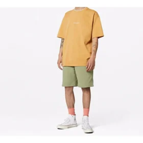 Chuck Taylor All Star Casual de gola redonda e manga curta “Amarelo”