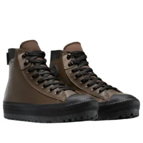 Chuck Taylor All Star City Trek de couro impermeável de cano alto “Grounded”