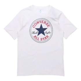 Chuck Taylor All Star Classic de gola redonda e manga curta “Branco”