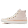 Chuck Taylor All Star com acabamento em couro Vachetta “Rosa Azul”