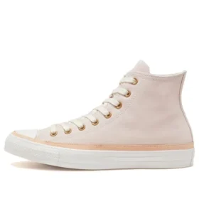 Chuck Taylor All Star com acabamento em couro Vachetta “Rosa Azul”