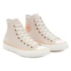 Chuck Taylor All Star com acabamento em couro Vachetta “Rosa Azul”
