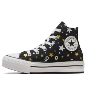 Chuck Taylor All Star com plataforma elevada “Preto”