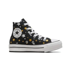 Chuck Taylor All Star com plataforma elevada “Preto”